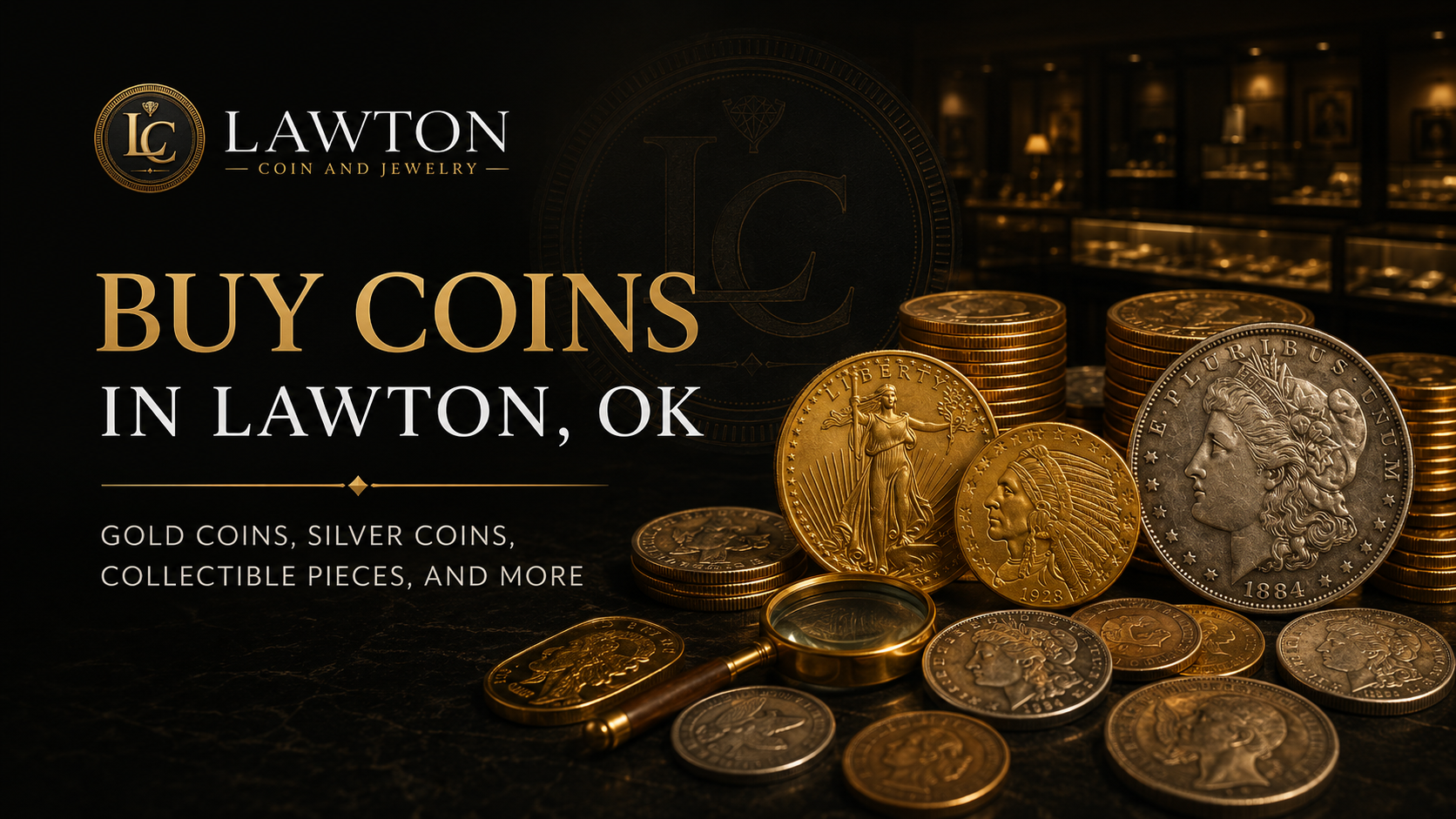Buy Coins in Lawton, OK image for Lawton Coin and Jewelry