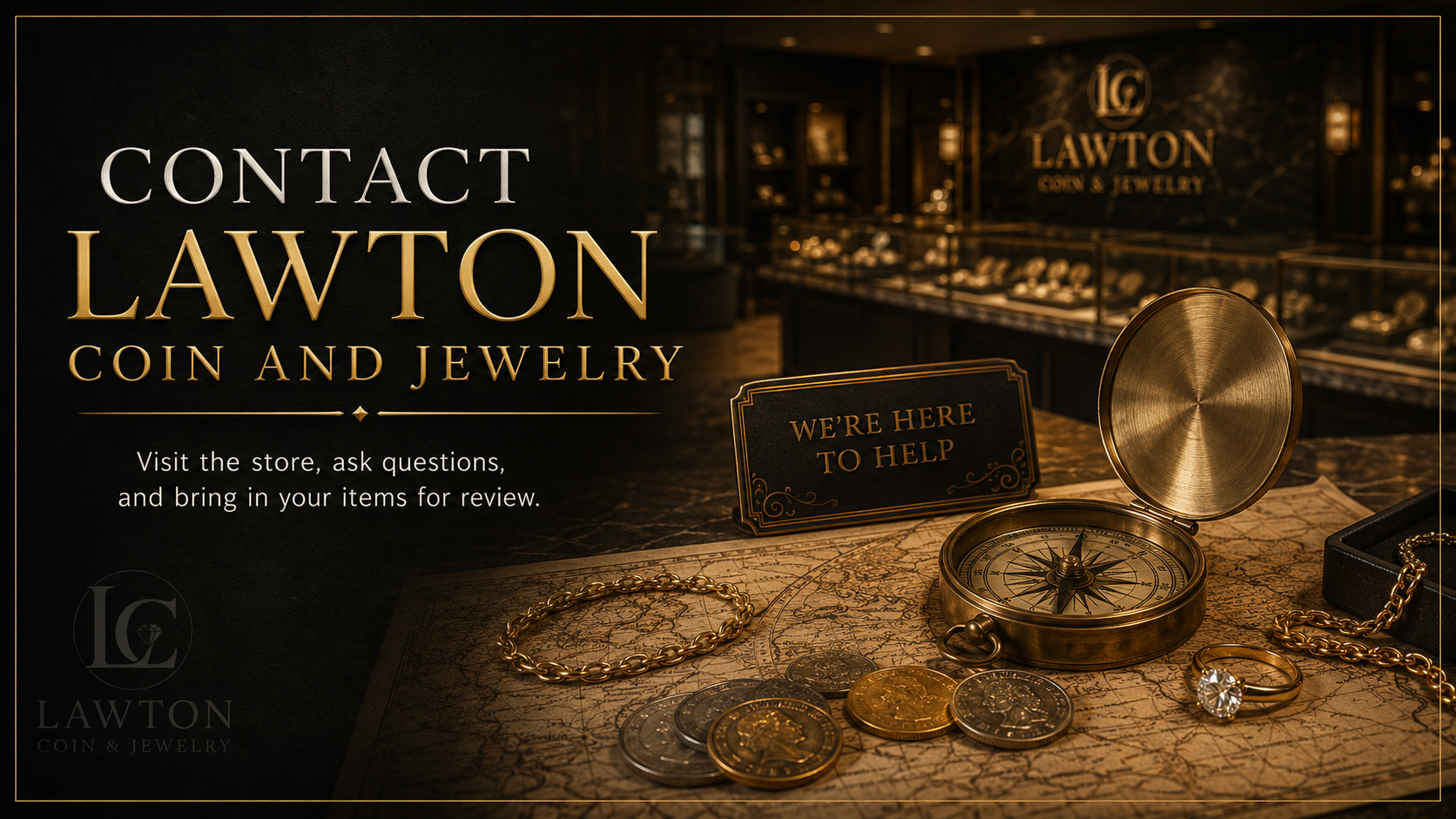Contact Lawton Coin and Jewelry in Lawton Oklahoma
