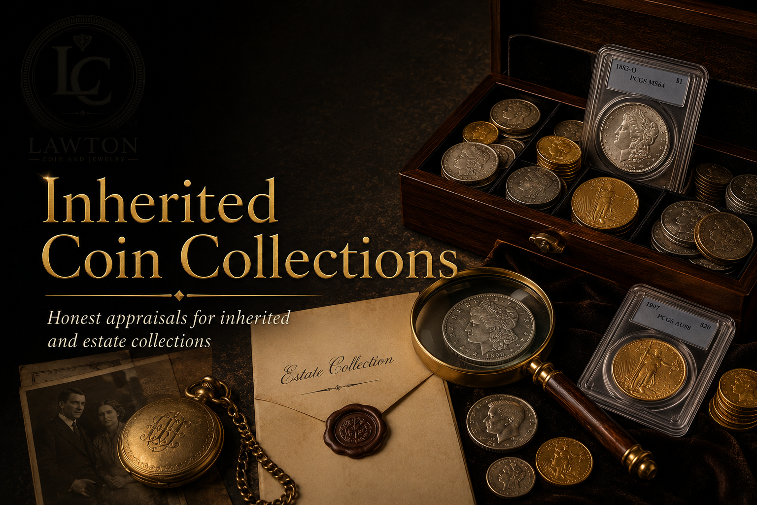Inherited a Coin Collection? image for Lawton Coin and Jewelry