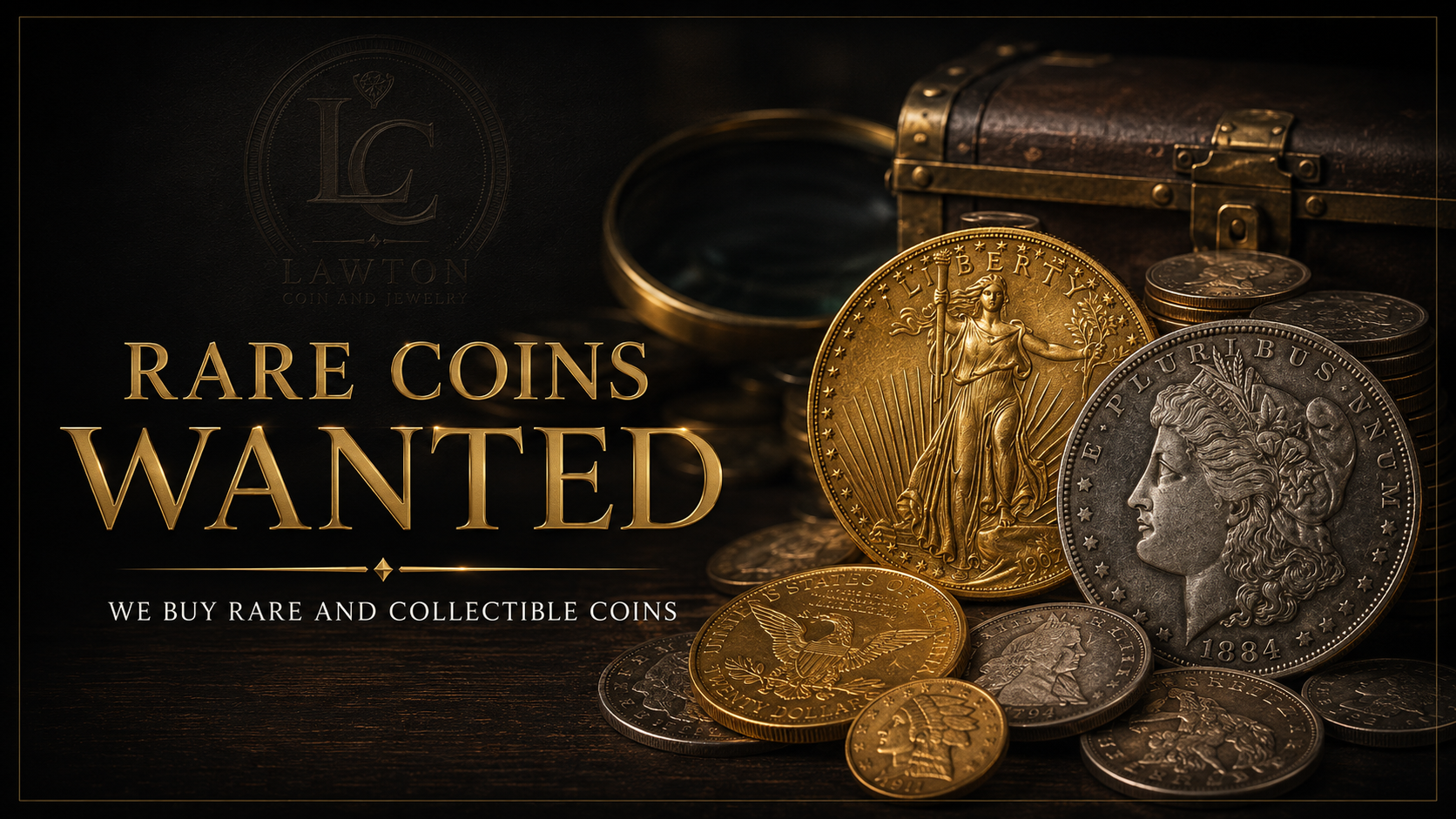 Rare Coins in Lawton, OK image for Lawton Coin and Jewelry